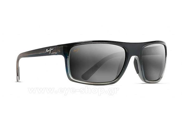 Sunglasses Maui Jim BYRON BAY 746-03F Marlin Neutr Grey Superthin Glass  Polarized plus