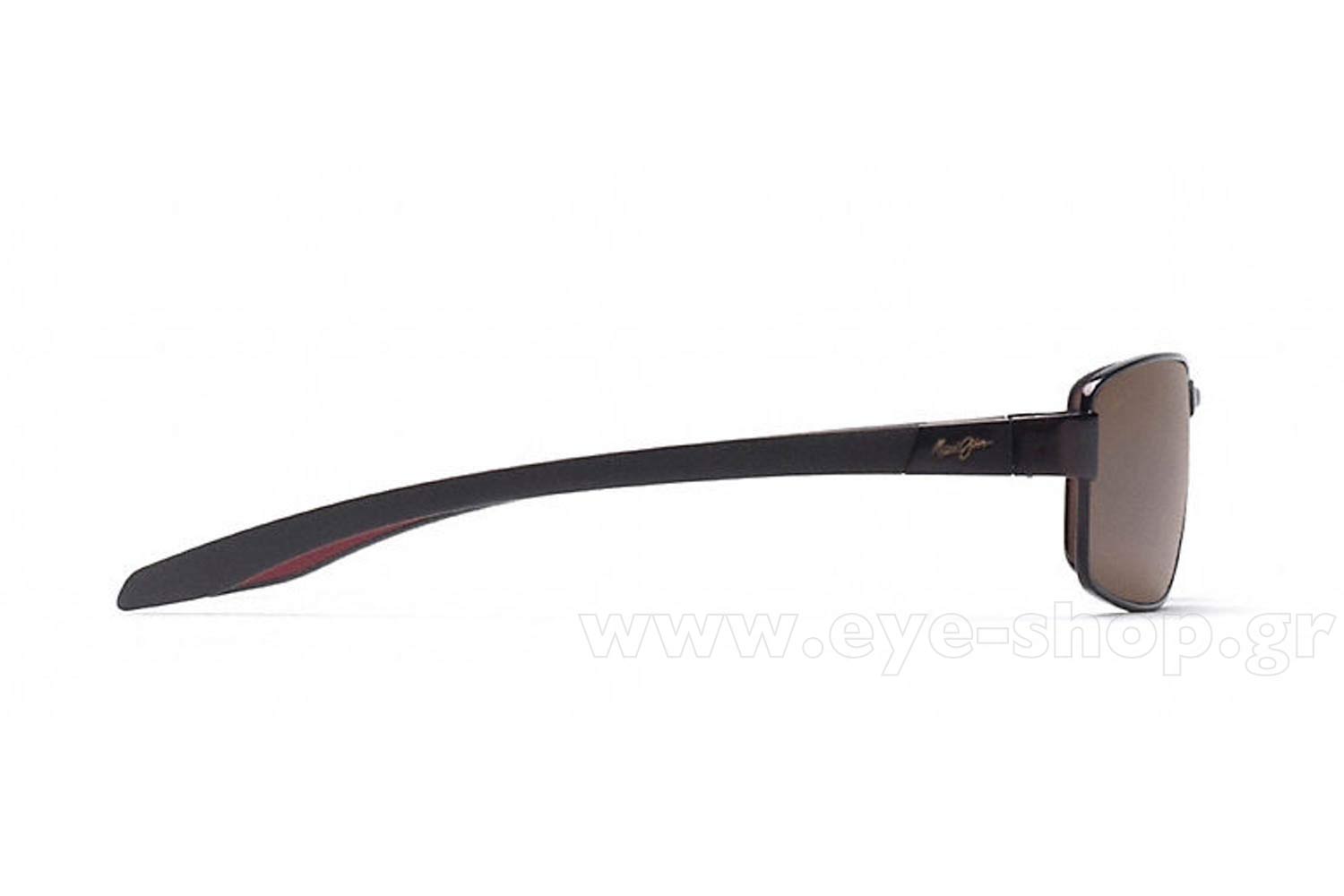 NEW Maui Jim POLARIZED Sunglasses Rectangular  KONA WINDS Gunmetal w HCL Bronze 