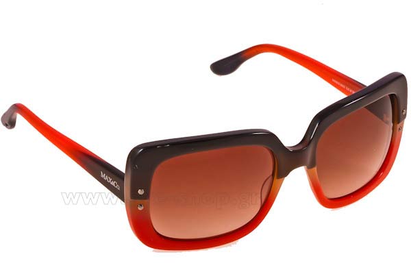 Sunglasses Max and Co 202s 1LOJ6 BKCAMLRED (BROWN SF)