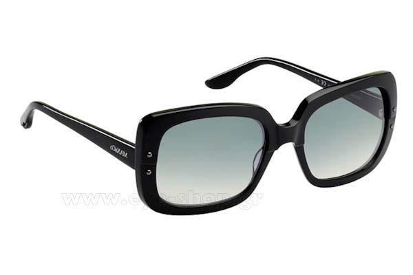 Sunglasses Max and Co 202s 807YR BLACK (GREEN SF)