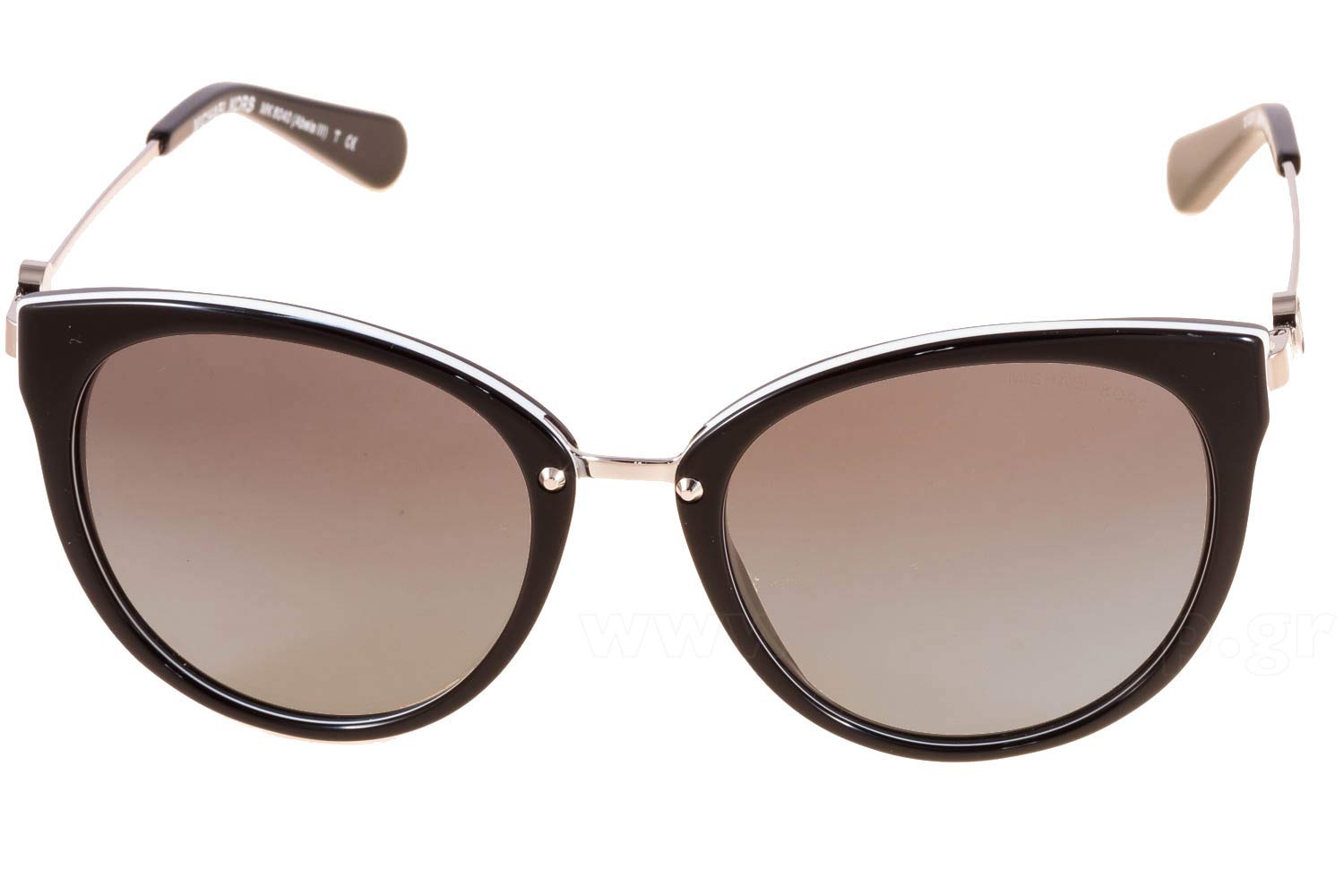 Michael Kors MK6040 Abela III Round Sunglasses Brushed BrownBrown  Gradient at John Lewis  Partners