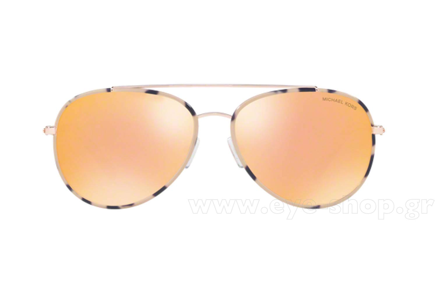 Michael Kors IDA MK1019 Women\'s Sunglasses Michael Kors Ida Aviator w/ Blue Mirror Lens – Eyedictive main image 2