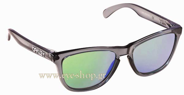 Sunglasses Oakley Frogskins 9013 03-291 Crystal Black Emerald Iridium