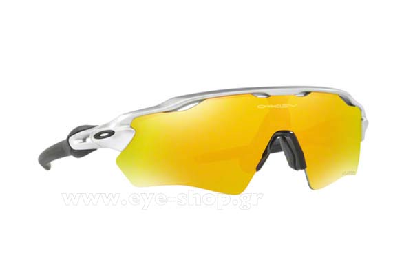 Sunglasses Oakley Junior 9001 RADAR EV XS PATH 08 Silver Fire Iridium Polarized