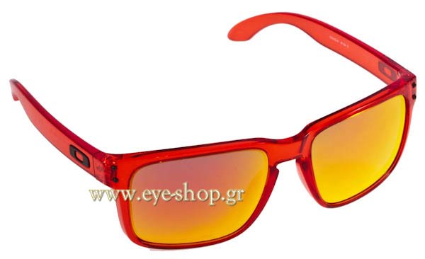 Sunglasses Oakley Holbrook 9102 04 Ruby Iridium