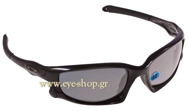 Sunglasses Oakley Split Jacket 9099 04 black iridium Polarised