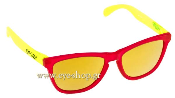 Sunglasses Oakley Frogskins 9013 24-287 Blacklight pink-yellow-24k
