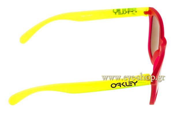 Oakley model Frogskins 9013 color 24-287 Blacklight pink-yellow-24k