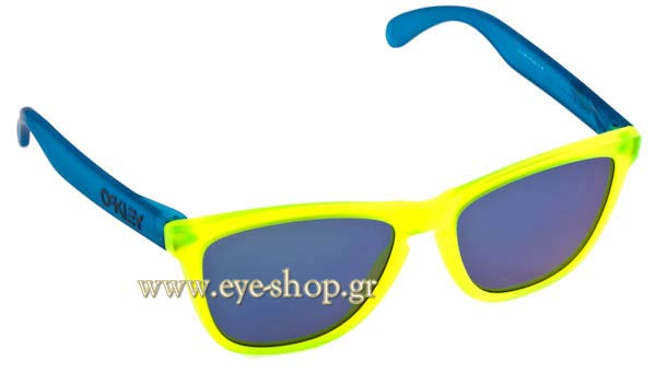 Sunglasses Oakley Frogskins 9013 24-289 Blacklight Blue iridium