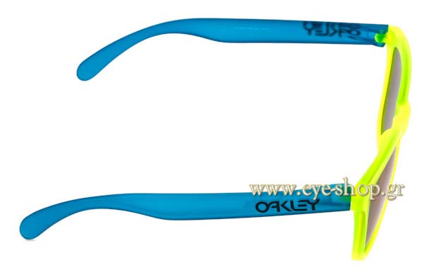 Oakley model Frogskins 9013 color 24-289 Blacklight Blue iridium