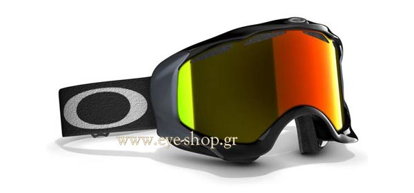 Sunglasses Oakley Twisted 7038 Snow 57-619 Jet Black/Fire Iridium