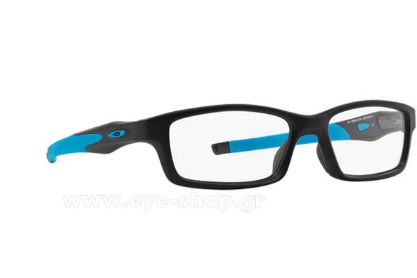 Sunglasses Oakley Crosslink 8027 01 Με 2ους βραχίονες σε μαύρο