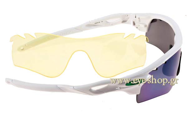 Oakley model Radarlock color 9181 22 White Jade Iridium