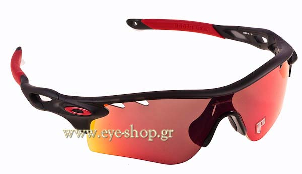 Sunglasses Oakley Radarlock 9181 06 OO Red Iridium polarized -