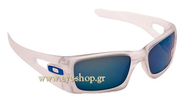Sunglasses Oakley Crankcase 9165 9165 09 Ice Iridium Polarized