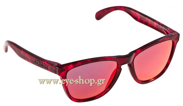 Sunglasses Oakley Frogskins 9013 24-311 Acid Tortoise Pink - Ruby Iridium