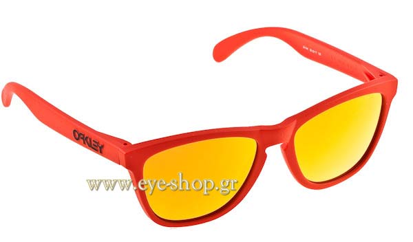 Sunglasses Oakley Frogskins 9013 24-344 Mesa Orange - Fire Iridium
