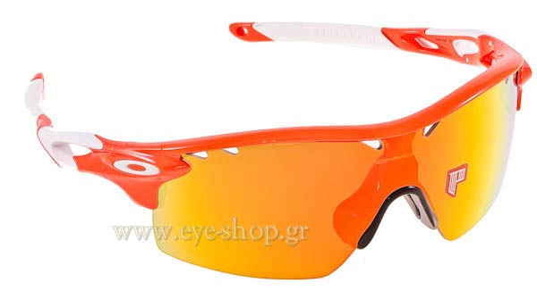 Sunglasses Oakley Radarlock XL 9170 02 Fire Iridium Polarized® Vented Blood Orange