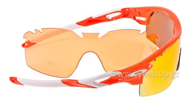 Oakley model Radarlock color XL 9170 02 Fire Iridium Polarized® Vented Blood Orange