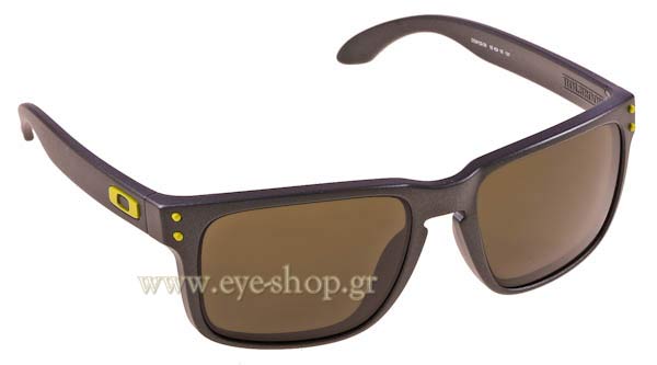 Sunglasses Oakley Holbrook 9102 38 Steel Dark Grey