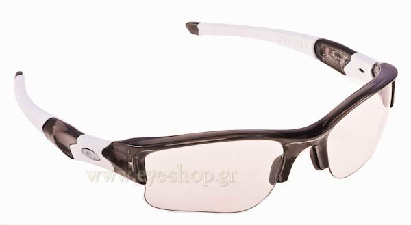 Sunglasses Oakley FLAK JACKET XLJ 9009 03-897 Clear Black Iridium Photohromic