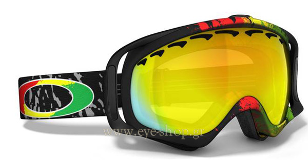 Sunglasses Oakley CROWBAR Snow 7005N 57-357 Tanner Hall Rasta Mane - Fire Iridium