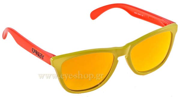 Sunglasses Oakley Frogskins 9013 24-361 Aquatique Lagoon Fire Iridium