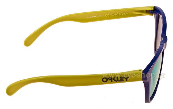 Oakley model Frogskins 9013 color 24-360 Aquatique Coast blue Iridium