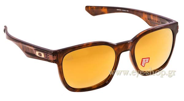 Sunglasses Oakley GARAGE ROCK 9175 19 Shaun White Brown - 24k Iridium Polarized