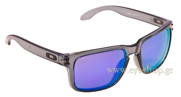 Sunglasses Oakley Holbrook 9102 45 Crystal Black - Violet Iridium