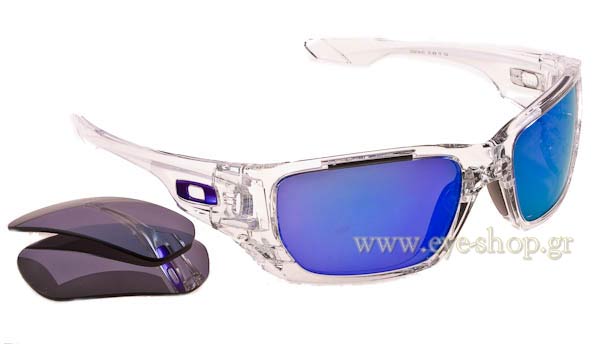 Sunglasses Oakley Style Switch 9194 03 Clear - Violet Idirium - Black Iridium