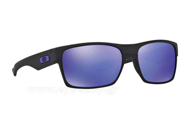 Sunglasses Oakley TwoFace 9189 08 Matte Black - Violet Iridium