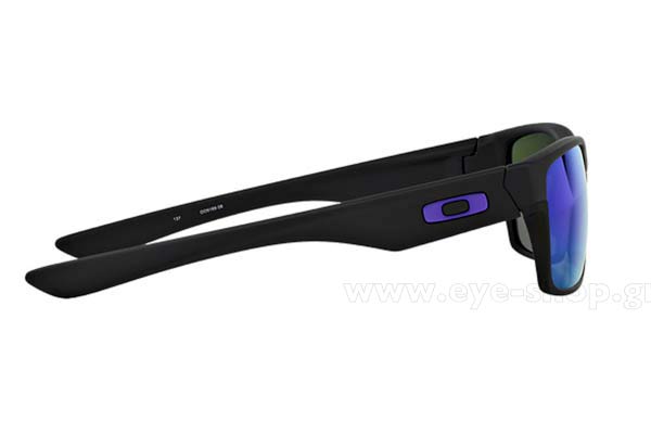 Oakley model TwoFace 9189 color 08 Matte Black - Violet Iridium
