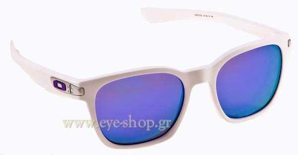 Sunglasses Oakley GARAGE ROCK 9175 02 White - Violet Iridium