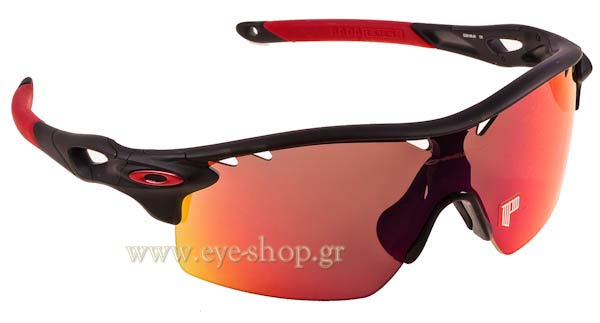 Sunglasses Oakley Radarlock XL 9196 06 ® Vented OO Red Iridium Polarized - Black Iridium