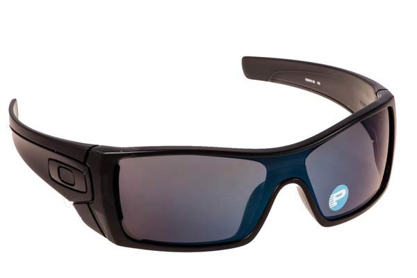 Sunglasses Oakley Batwolf 9101 36 Ice Irium Polarized