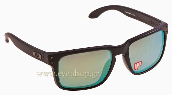 Sunglasses Oakley Holbrook 9102 50  Emerald Iridium Polarized