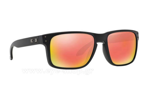 Sunglasses Oakley Holbrook 9102 51 Ruby Iridium Polarized