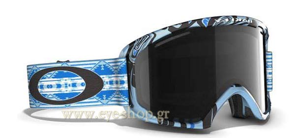 Sunglasses Oakley O2 XL SNOW OO7045 59-197 Danny Kass Signature Turquoise Totem-Dark Grey