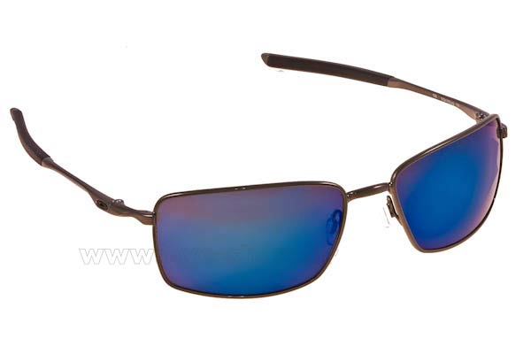 Sunglasses Oakley Square Wire 4075 4075 02 Cement - Ice Iridium