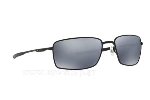 Sunglasses Oakley Square Wire 4075 4075 05 black iridium polarized