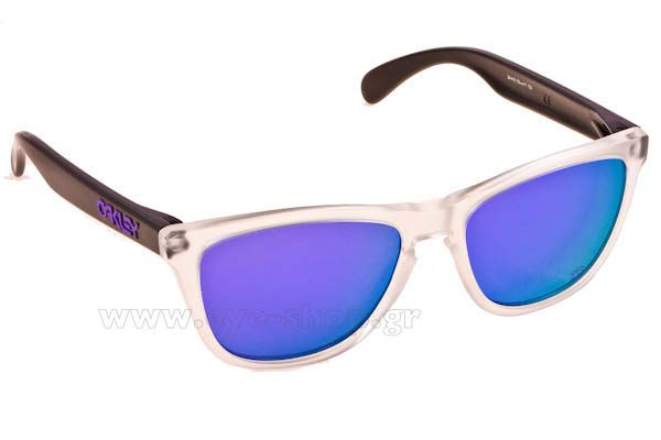 Sunglasses Oakley Frogskins 9013 24-419 Matte Clear - Violet 30 Years