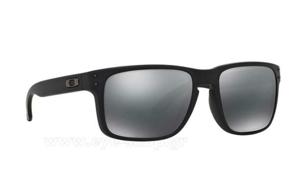Sunglasses Oakley Holbrook 9102 63  Matte Black - Iridium
