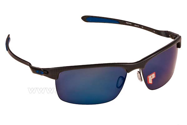 Sunglasses Oakley 9174 CARBON BLADE 05 Matte carbon Ice iridium Polarized