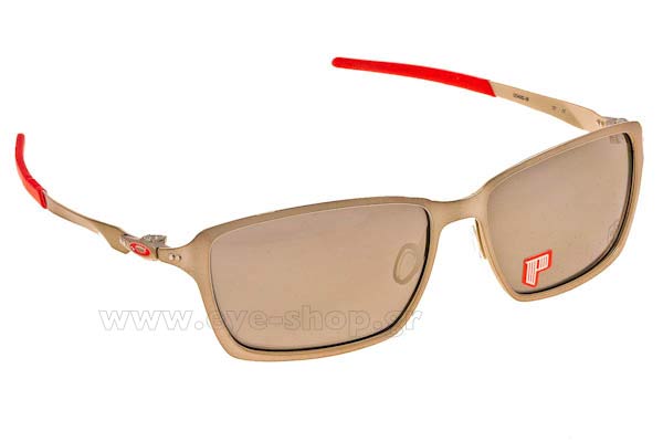 Sunglasses Oakley TINCAN 4082 09 Chrome - Blk Irid Polarized Ferrari