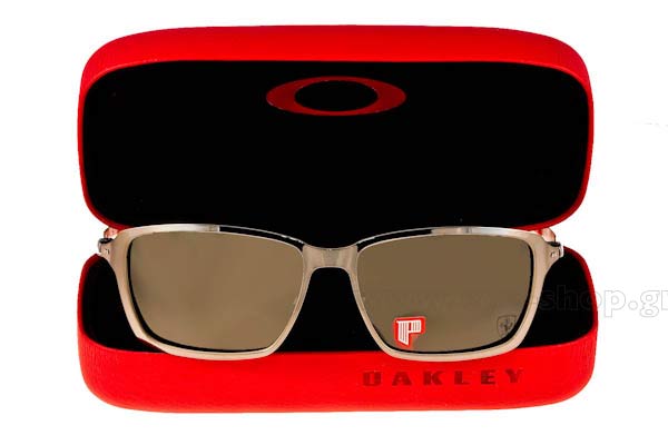 Oakley model TINCAN 4082 color 09 Chrome - Blk Irid Polarized Ferrari
