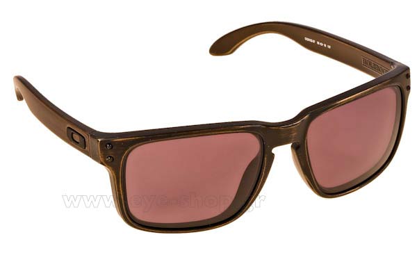 Sunglasses Oakley Holbrook 9102 57 Bronze Decay Warm Grey