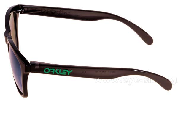 Oakley model Frogskins 9013 color 11 Black Ink Jade Polarized