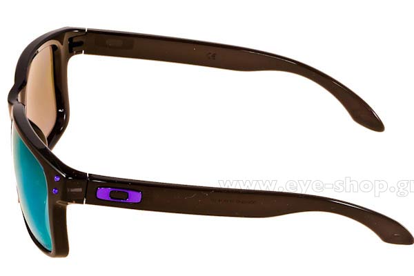Oakley model Holbrook 9102 color 67 Violet Iridium Polarized
