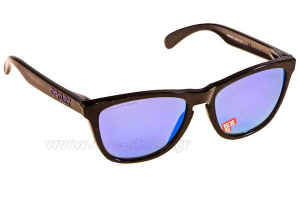 Sunglasses Oakley Frogskins 9013 09 Violet Iridium Polarized
